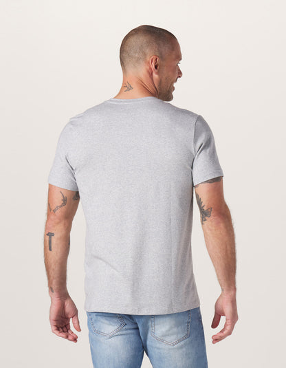 Active Puremeso V-Neck T-Shirt in Grey