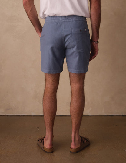Texstretch Summer Short in Raindrop