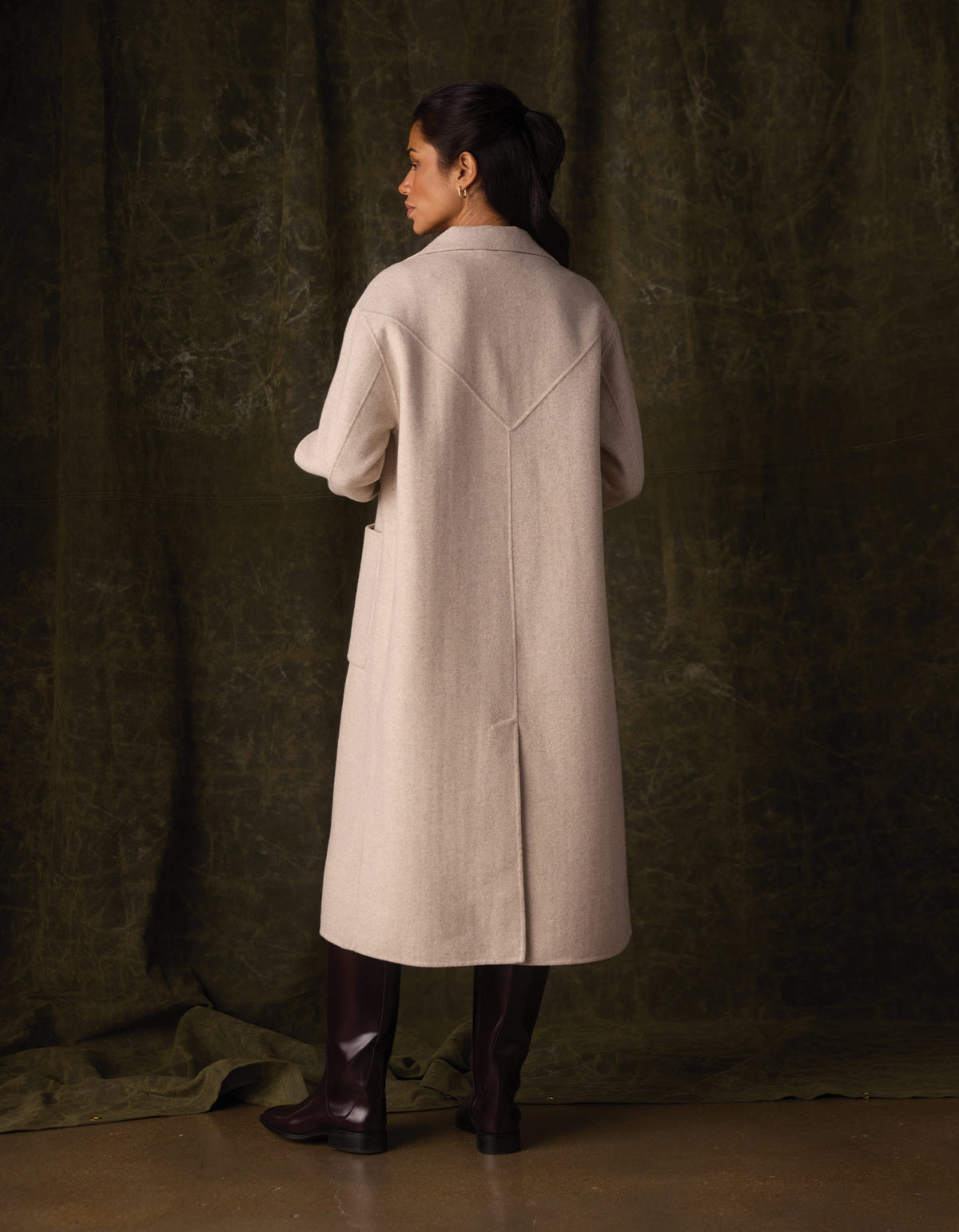 Duster Coat in Oat