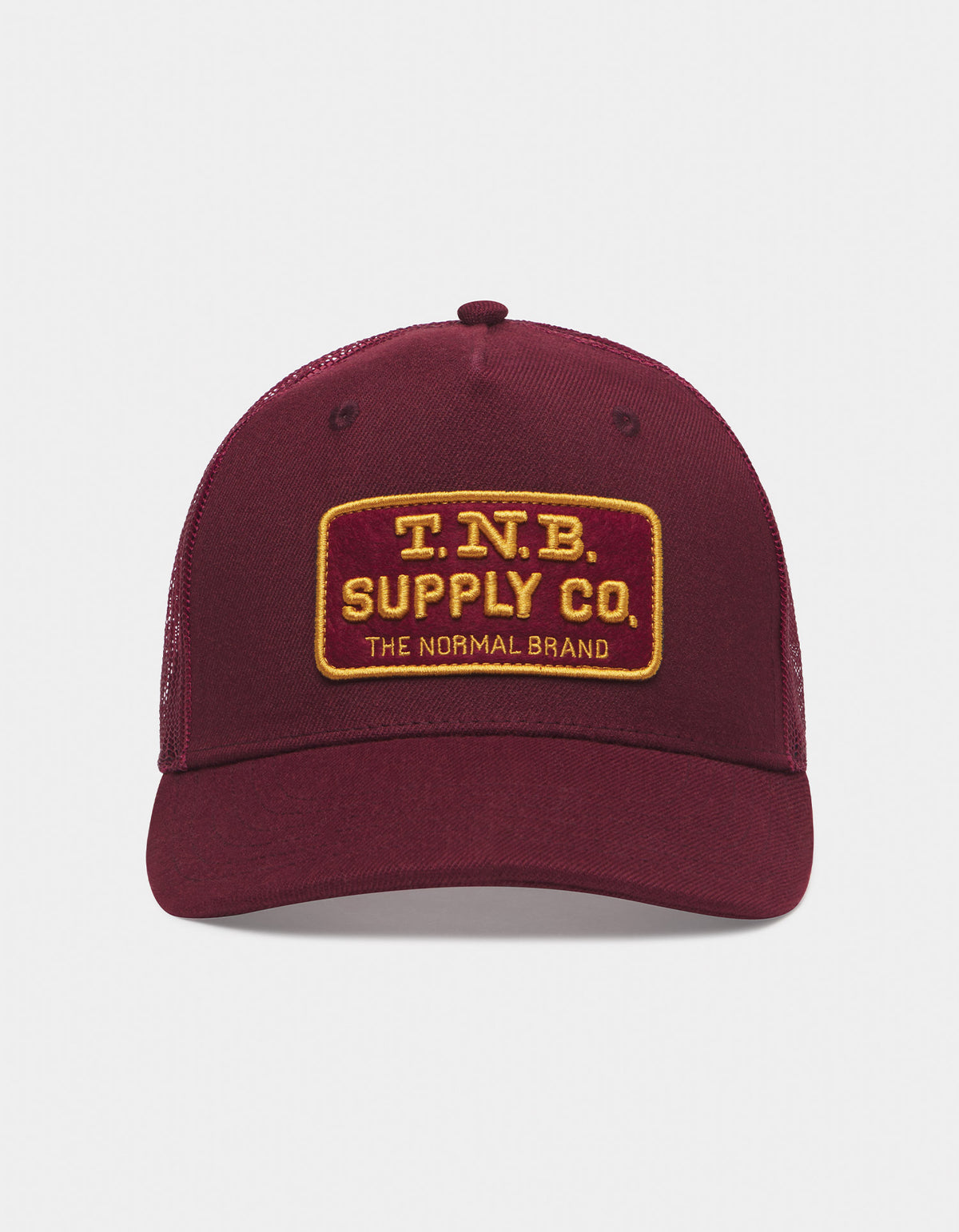 TNB Supply Co. 5-Panel Hat in Spiced Brandy