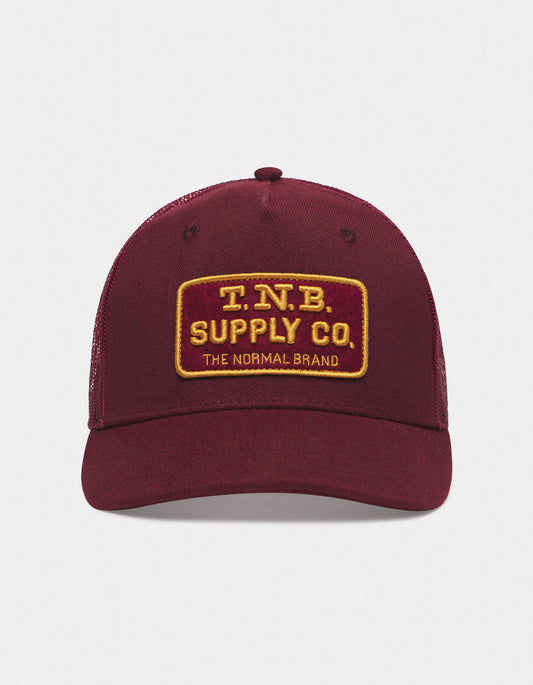 TNB Supply Co. 5-Panel Hat in Spiced Brandy
