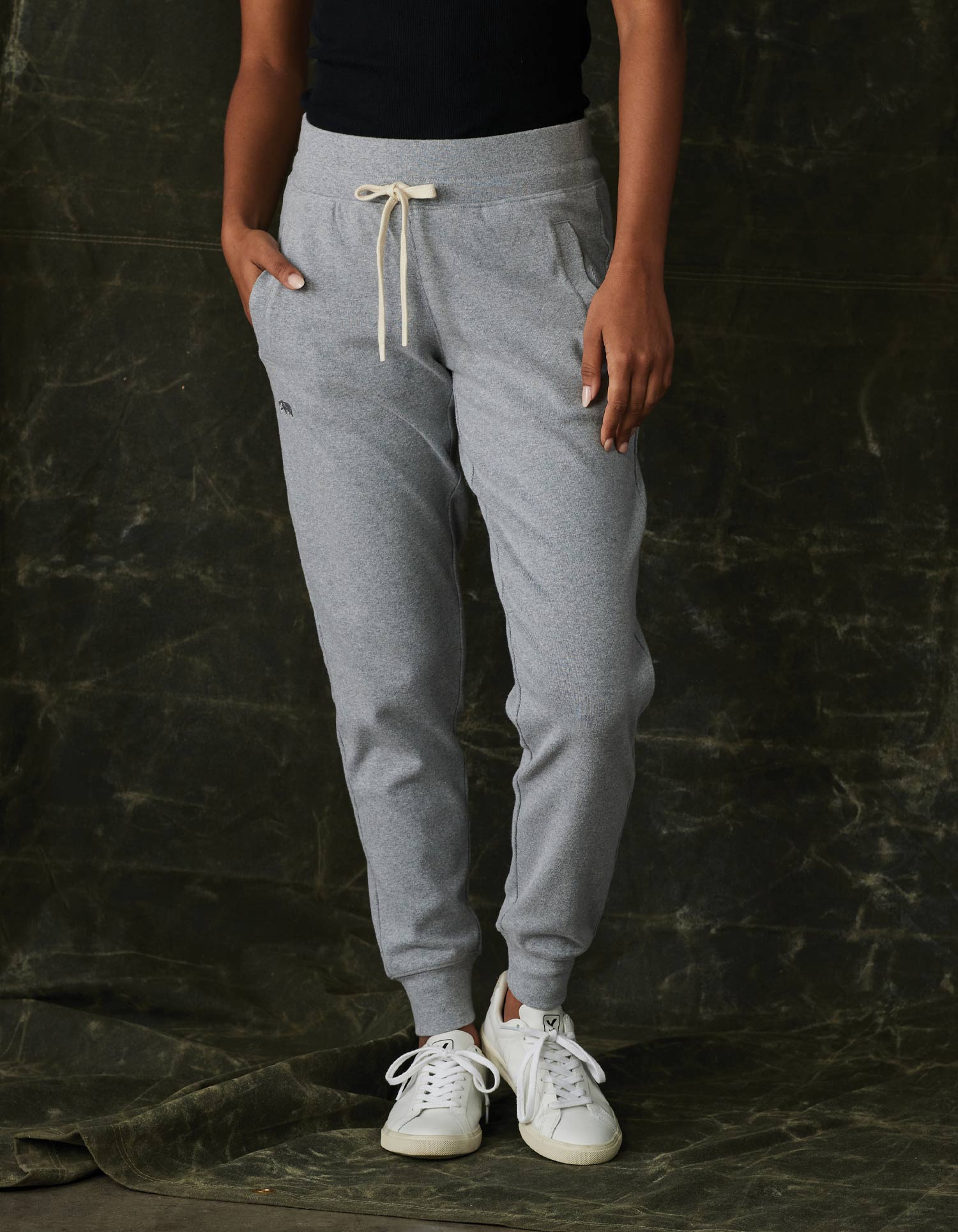 Women s Puremeso Everyday Jogger in Athletic Grey The Normal Brand