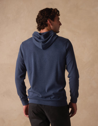 Puremeso Essential Hoodie in Indigo Blue
