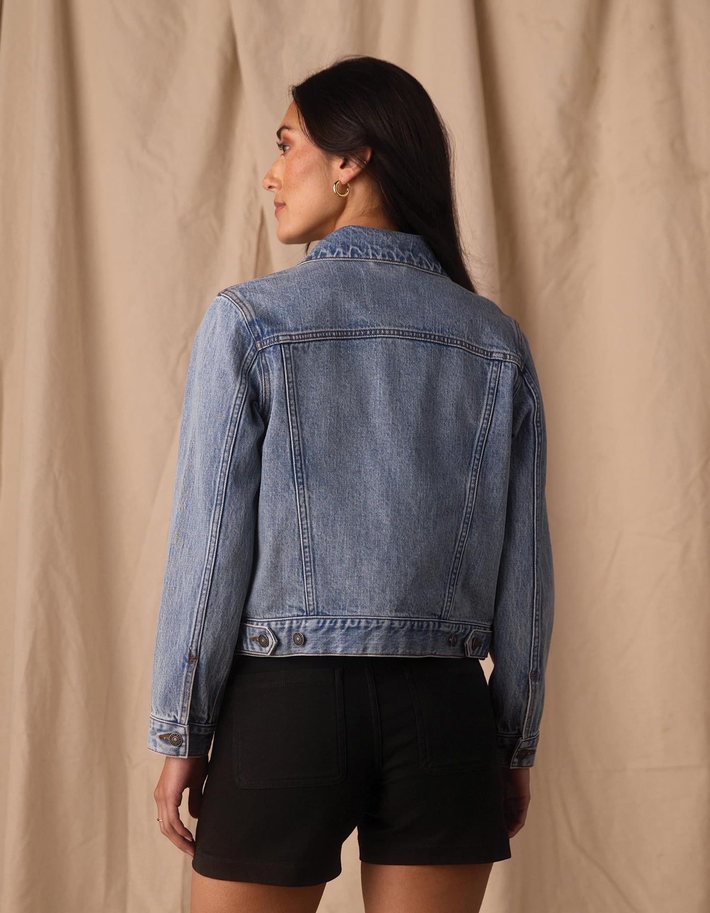 Normal Denim Jacket in Medium Greyson Wash