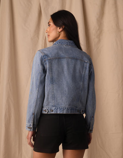 Normal Denim Jacket in Medium Greyson Wash