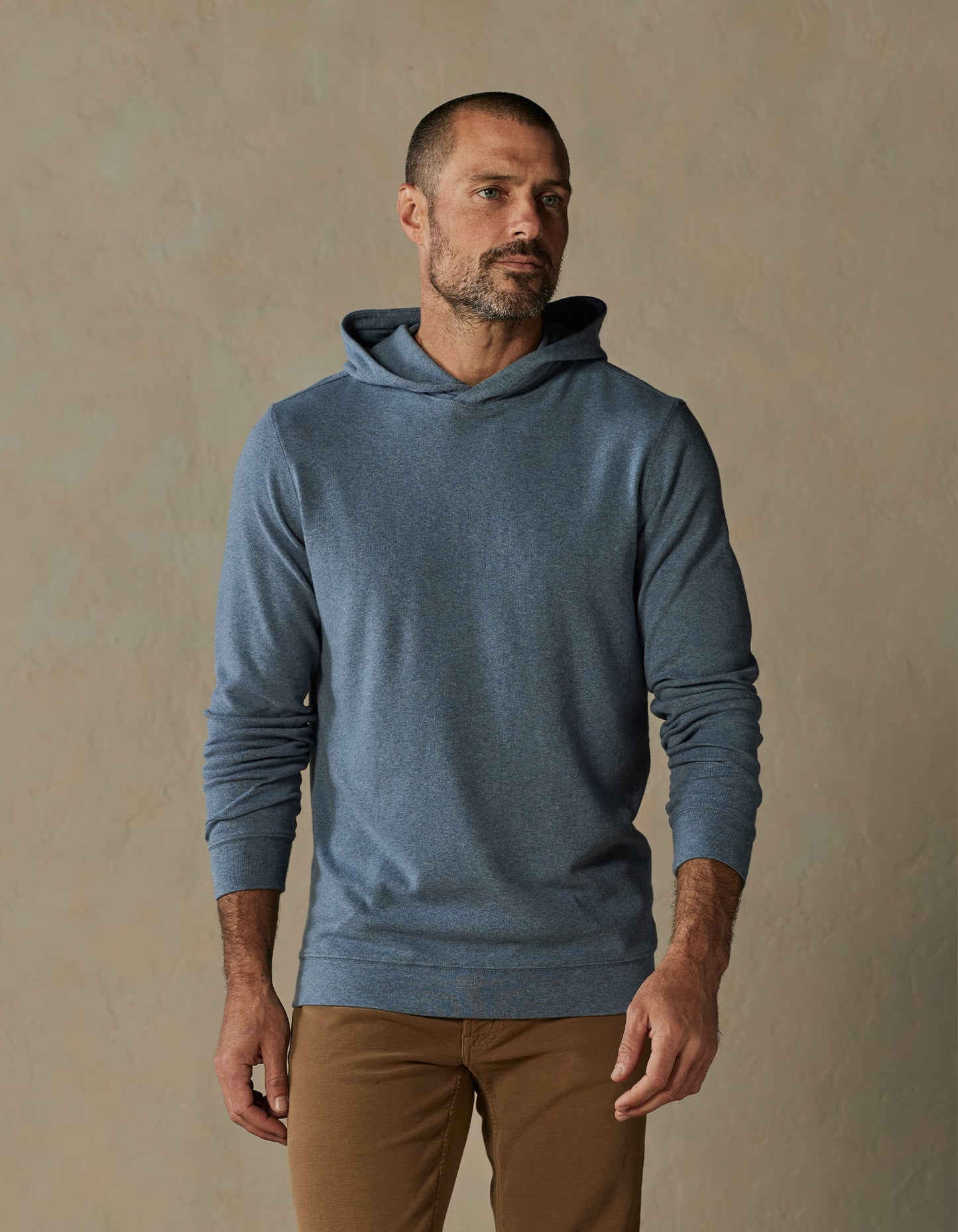 Puremeso Essential Hoodie in Slate Blue