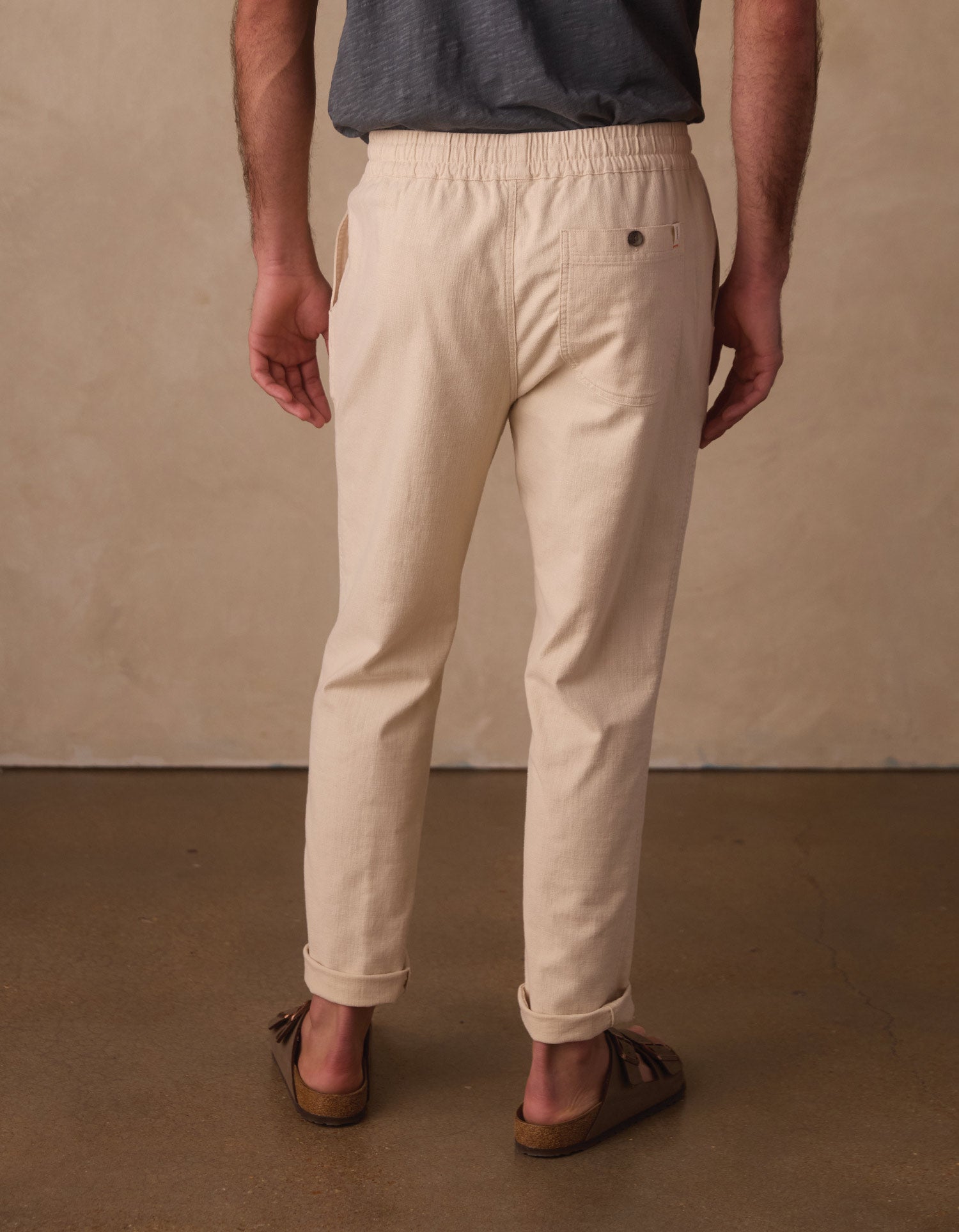 パンツ SUNSEA 18ss summer wool teketeke pants Texstretch Summer Pant in Light Khaki – The Normal Brand