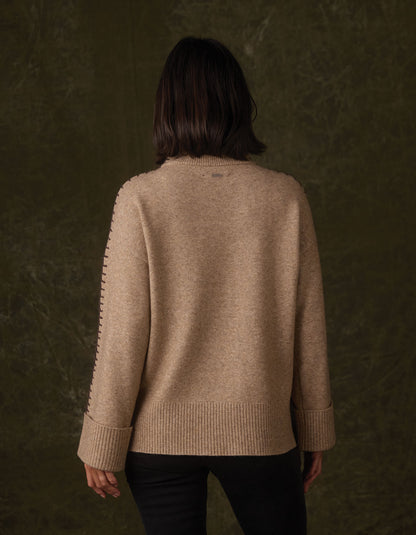 Craft Stitch Sweater in Teak