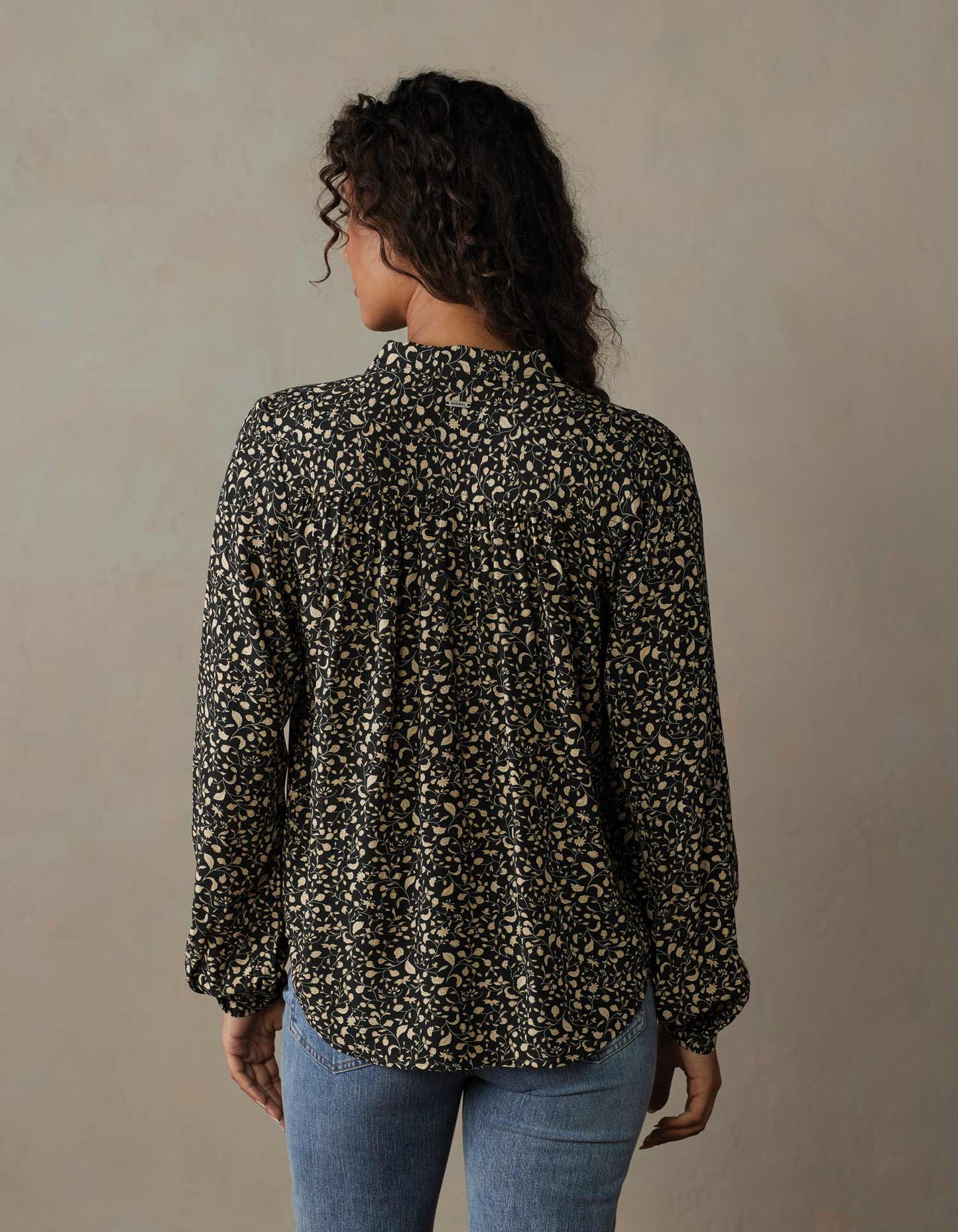 Harlowe Blouse in Harlowe Print