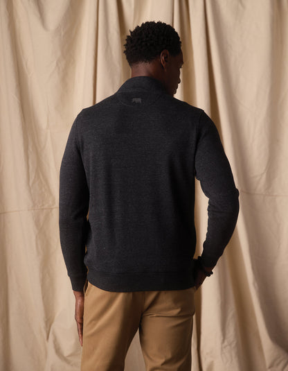 Fleece Puremeso Quarter Zip in Phantom