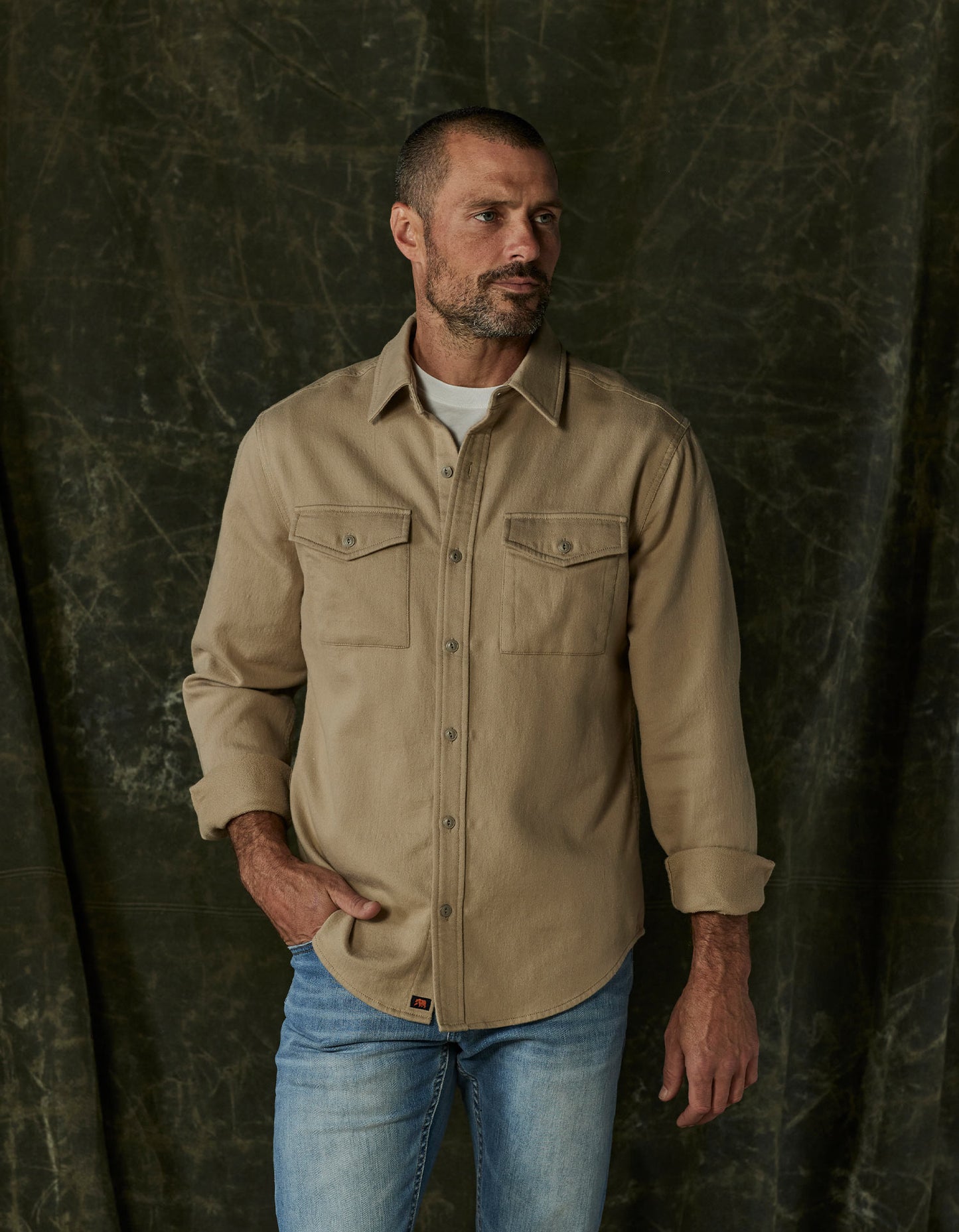 Big Jake Shirt Jacket in Smokestack