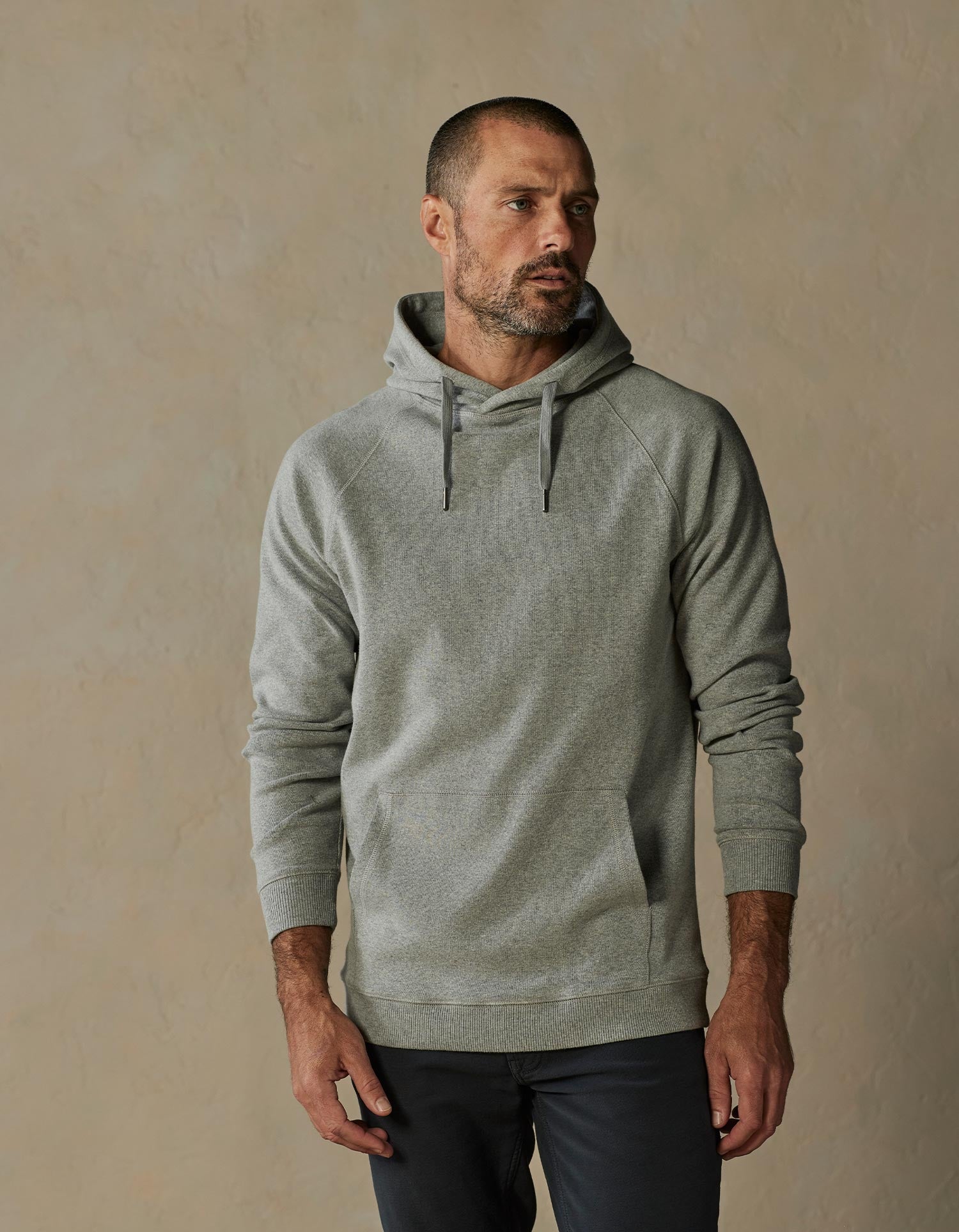 The Normal Brand Mens Puremeso factory Hoodie Medium NWT $88 Charcoal