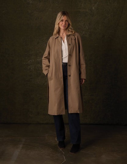 Normal Stretch Car Coat in Dark Khaki