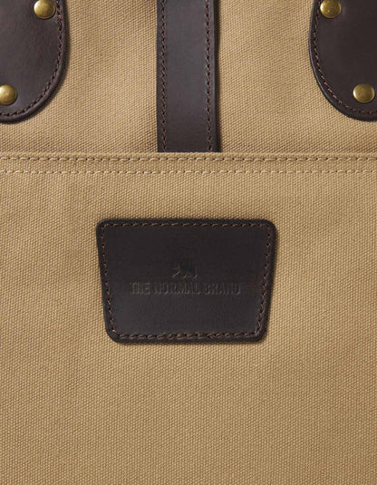 Utility Laptop Bag in Tan