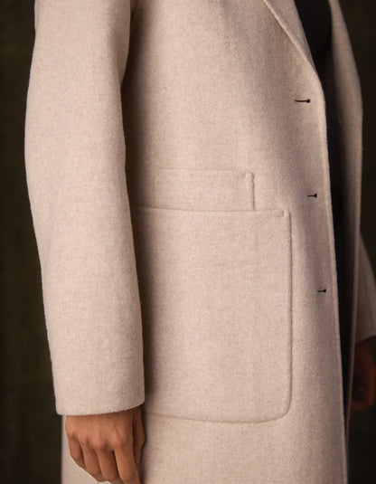 Duster Coat in Oatmeal