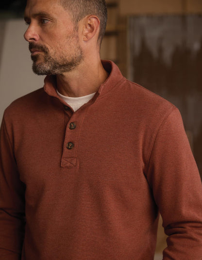 Puremeso Button Popover in Spiced Brandy