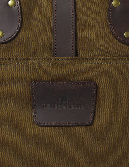 Utility Laptop Bag in Green