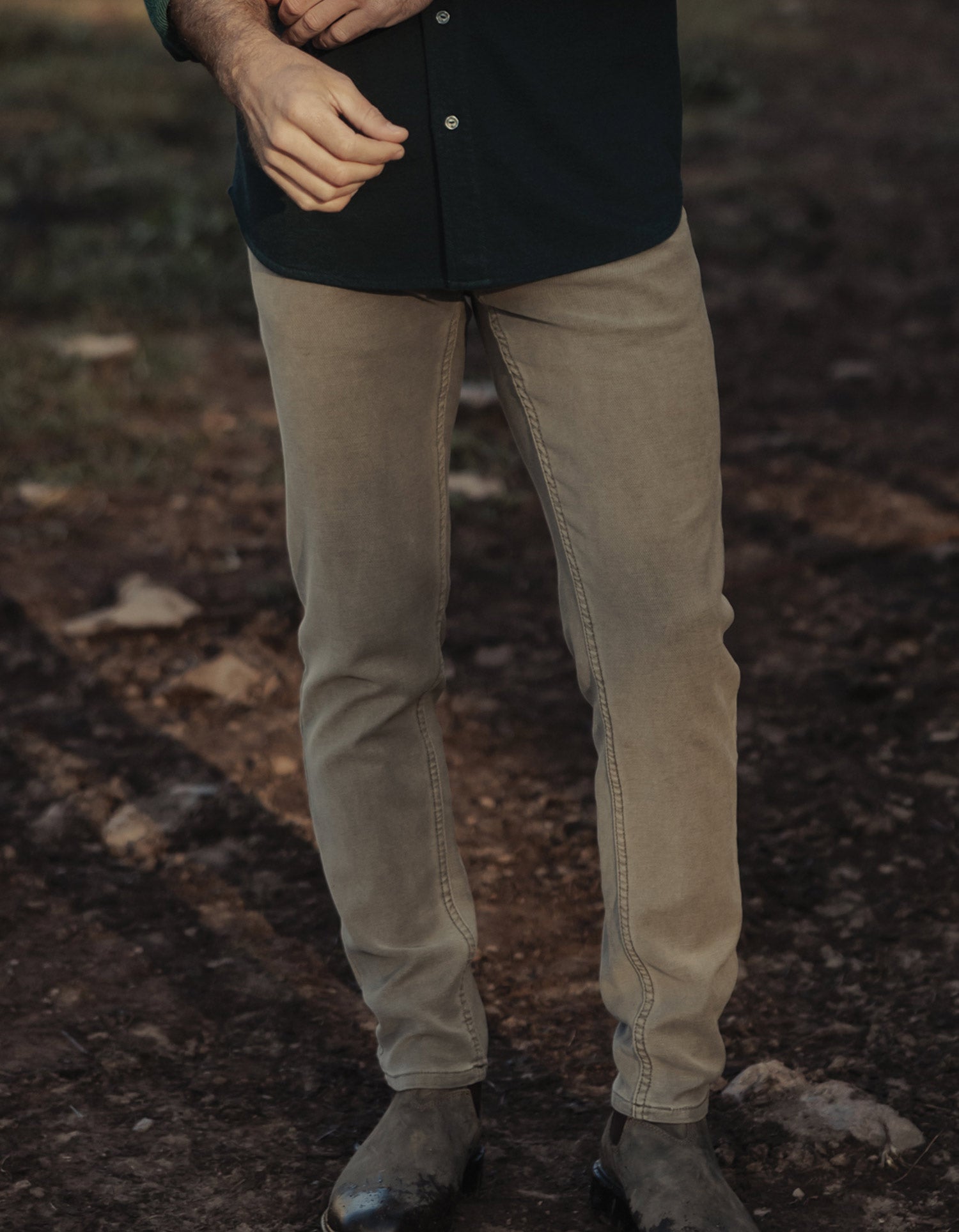 Comfort Terry Pant in Taupe – The Normal Brand