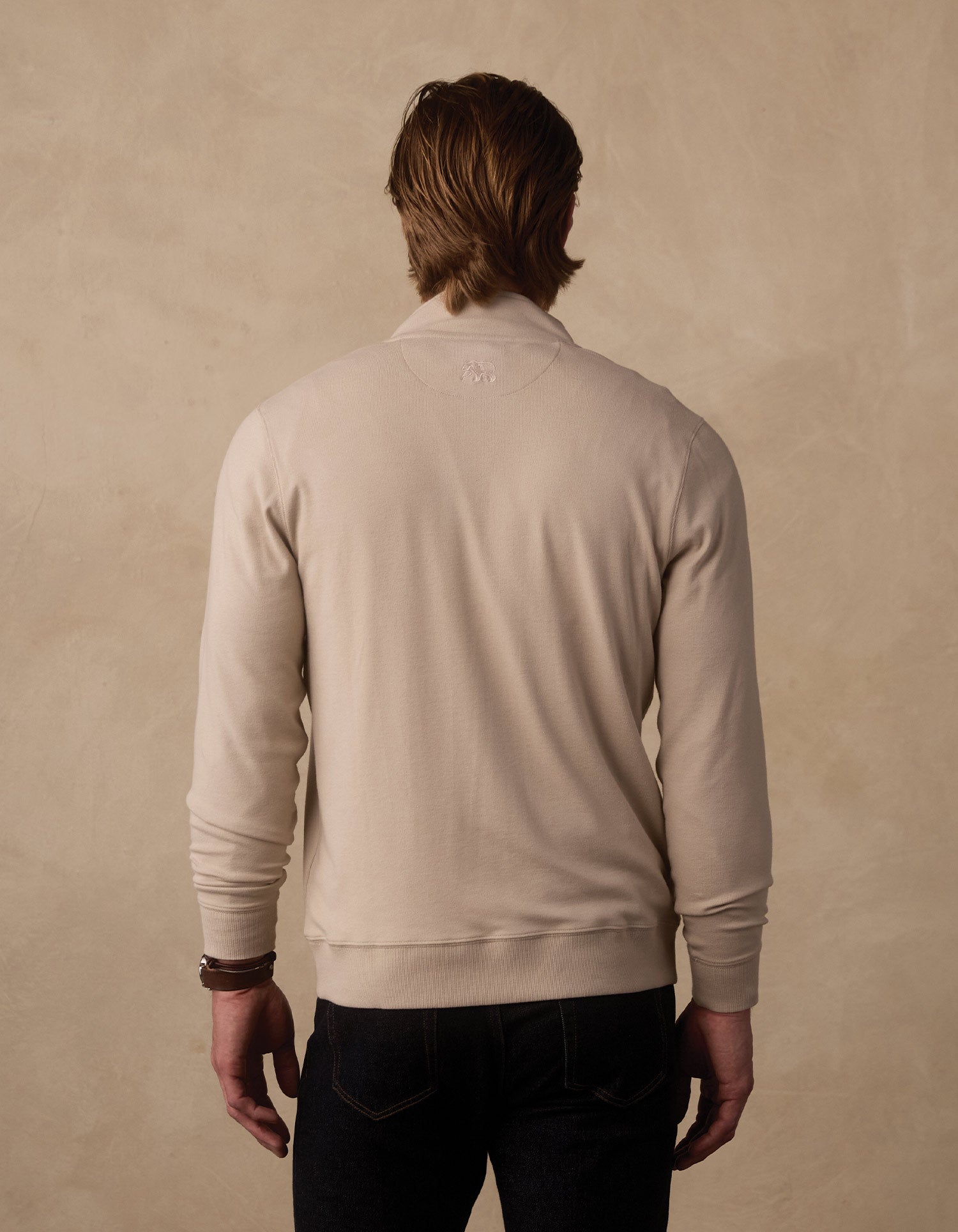 Puremeso Weekend Quarter Zip in Pumice – The Normal Brand