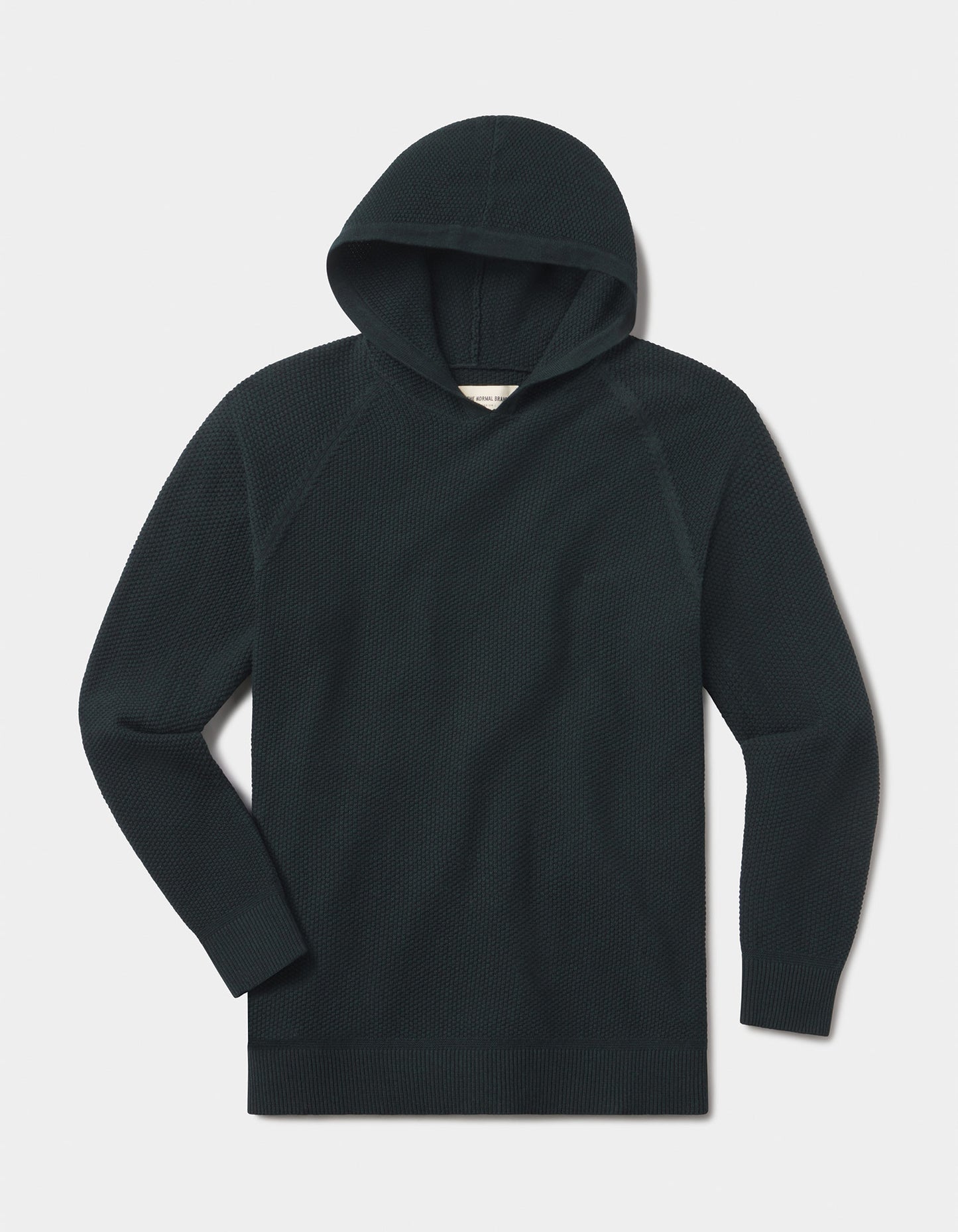 COOLMAX® Textured Hoodie Sweater