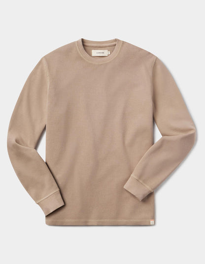 Vintage Thermal Crew in Mink