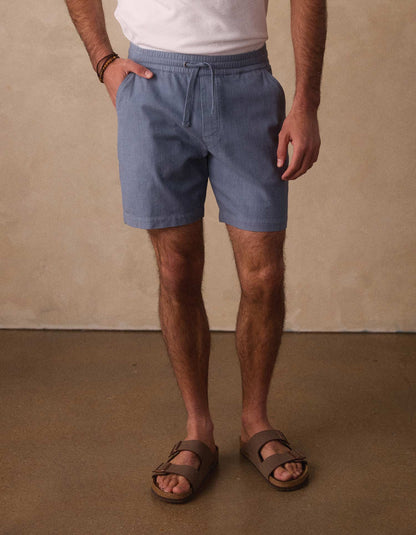 Texstretch Summer Short in Raindrop