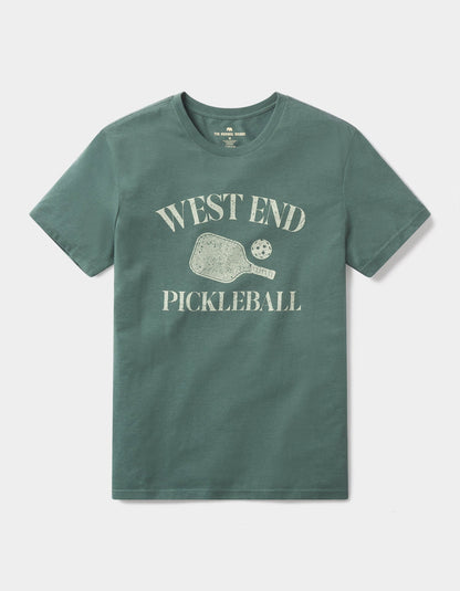 West End Pickleball Tee in Pine