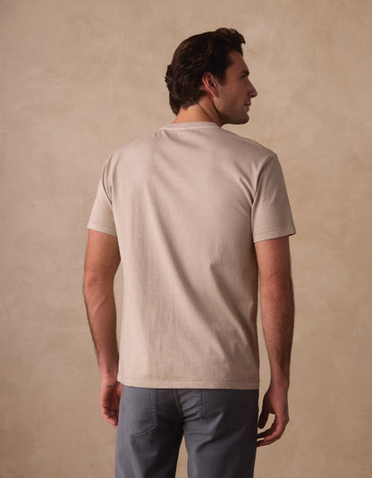 Normal Jersey Tee in Pumice