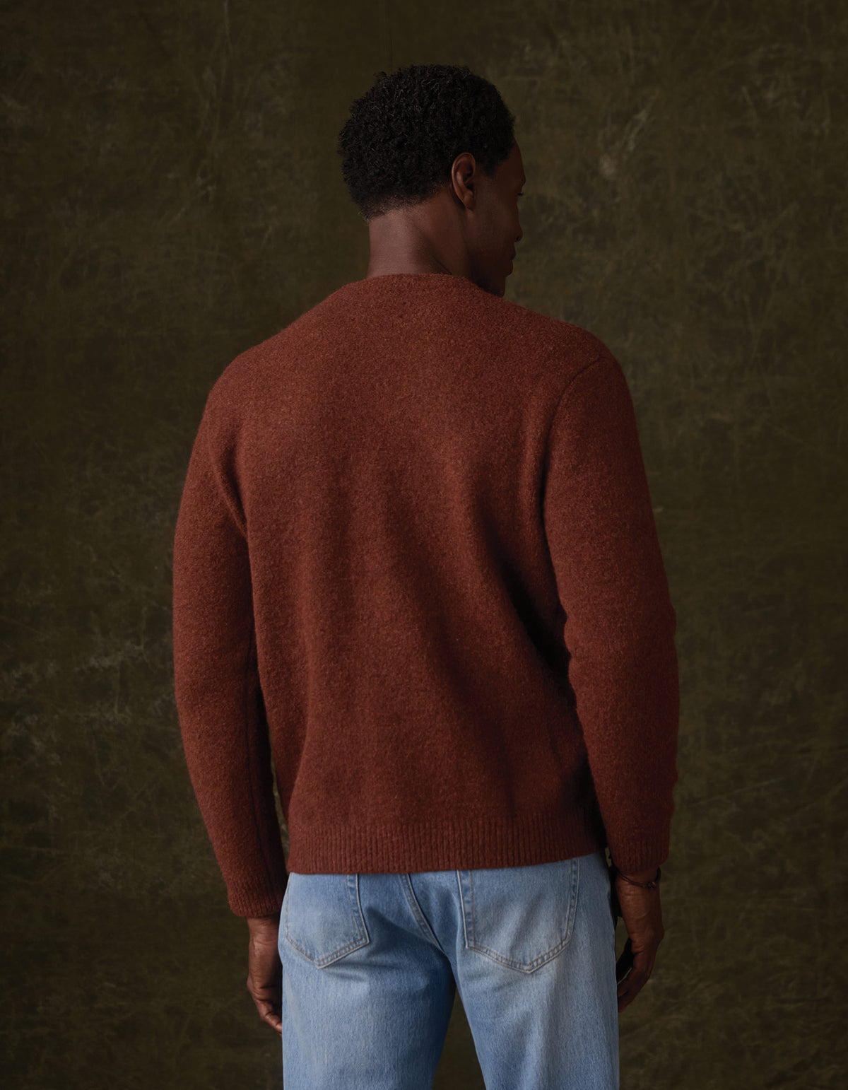 Homebound Cardigan in Spiced Brandy