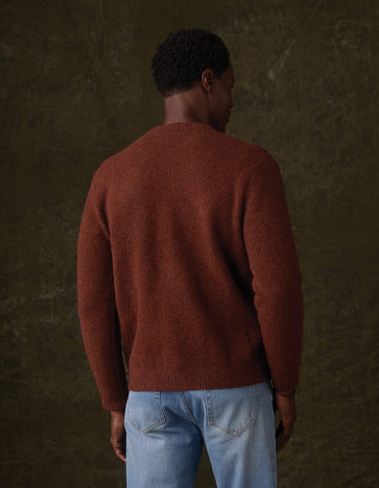 Homebound Cardigan in Spiced Brandy