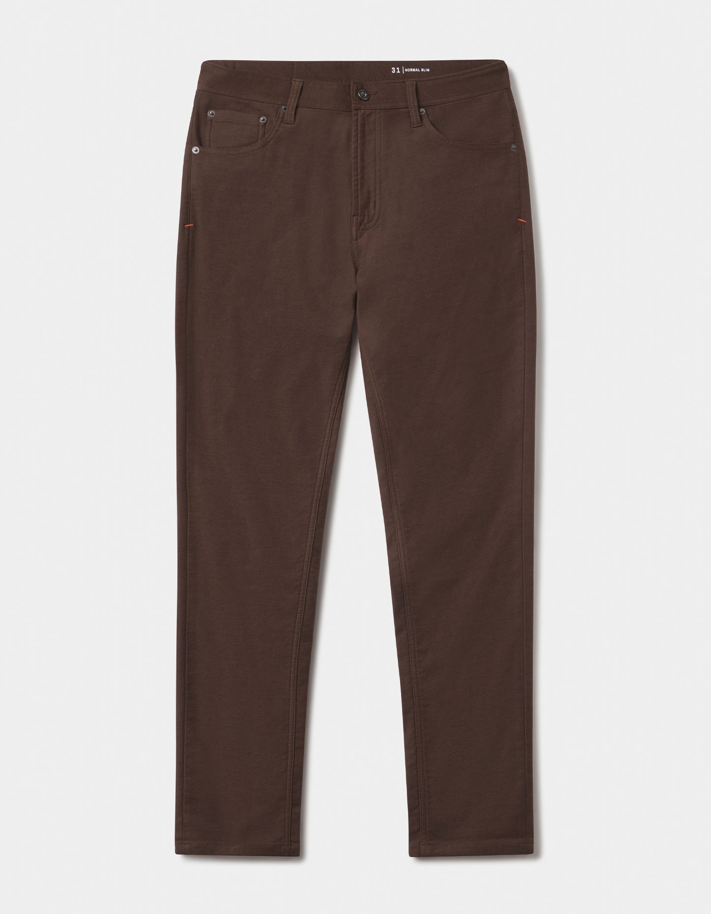 Comfort Terry Pant in Dark Brown