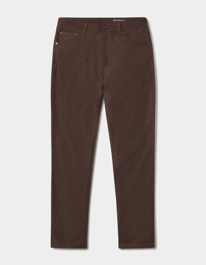 Comfort Terry Pant in Dark Brown