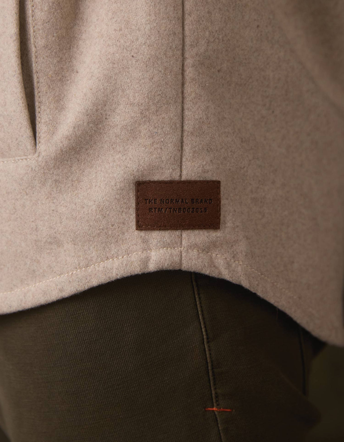 Brightside Flannel Lined Workwear Jacket in Oat