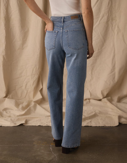 Wide Leg Jean in Vintage Medium Wash