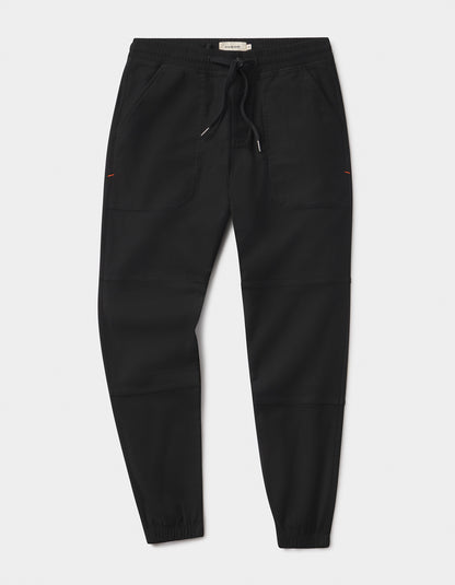 Comfort Terry Everyday Jogger in Black
