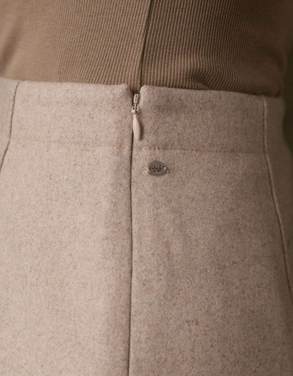 Brightside Mini Skirt in Oat