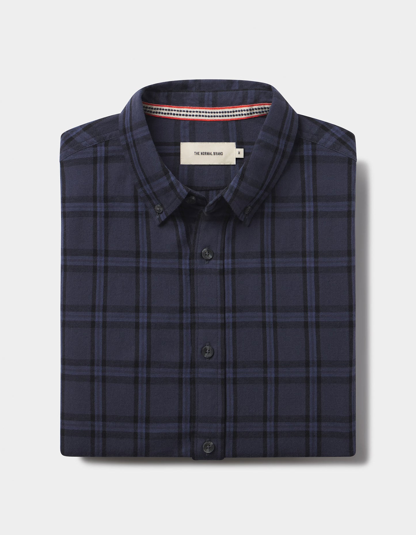 Nikko Classic Button Up in Indigo Plaid