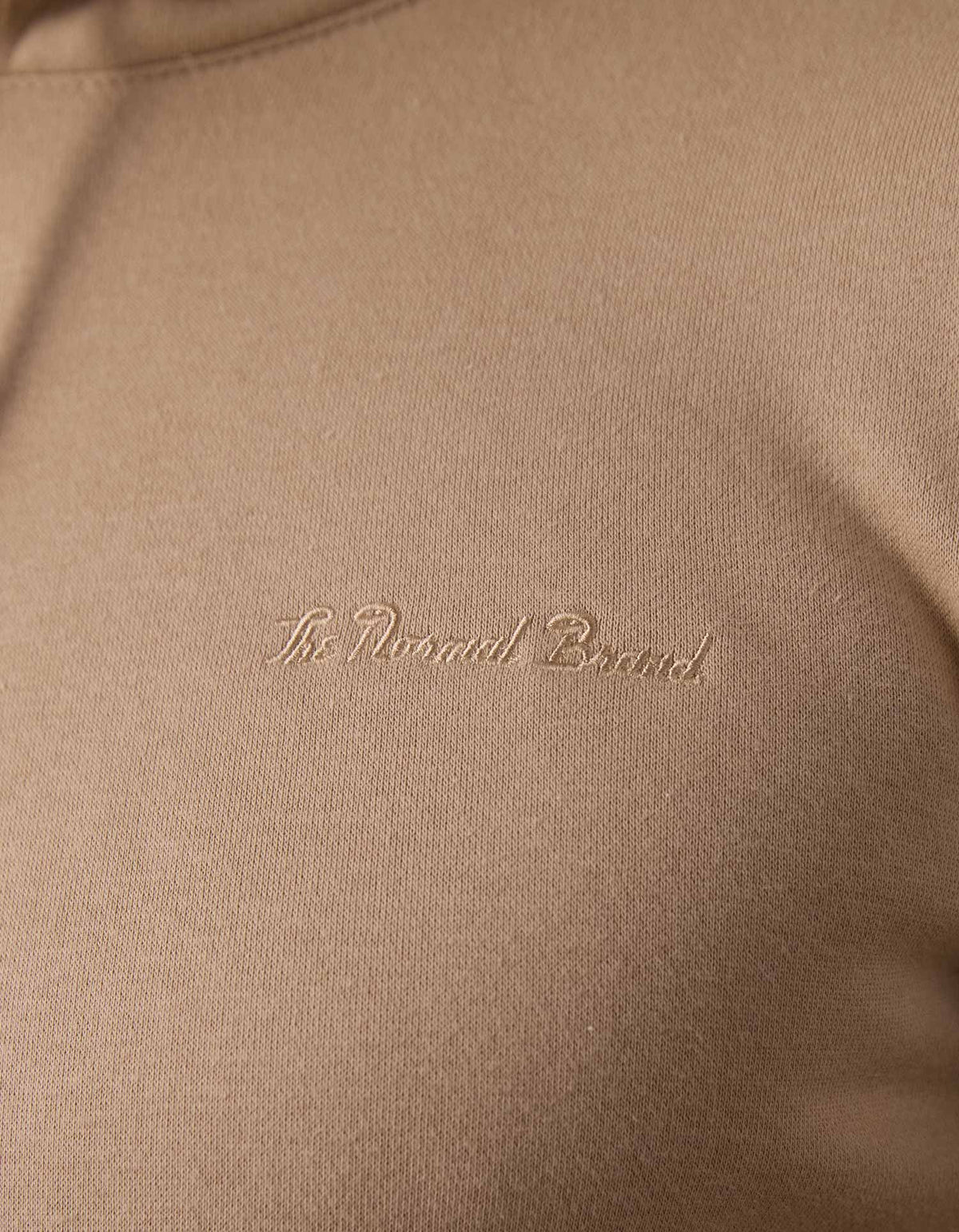 Normal Fleece Graphic Hoodie in Khaki
