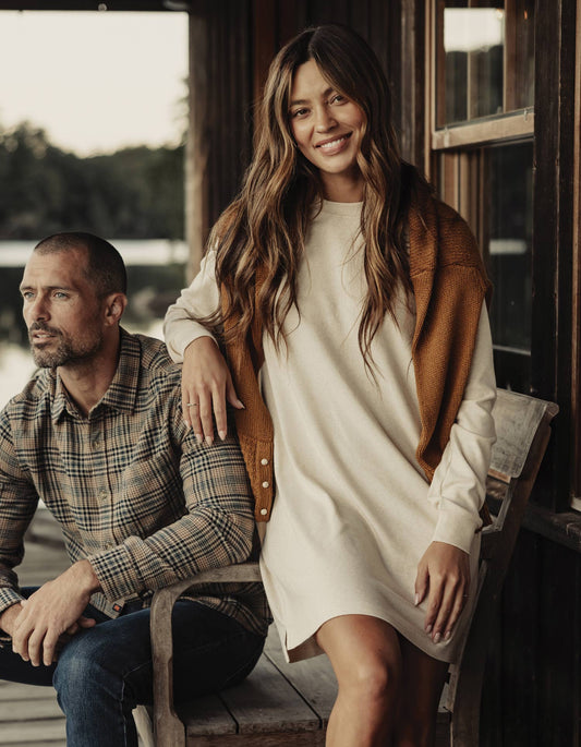 Puremeso Everyday Dress in Fossil