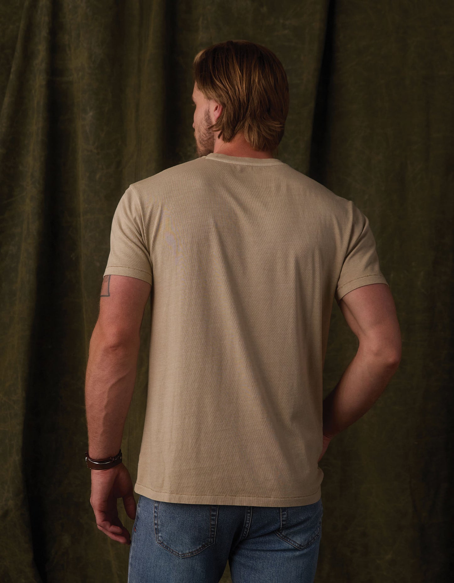 Normal Jersey Classic Tee in Jute