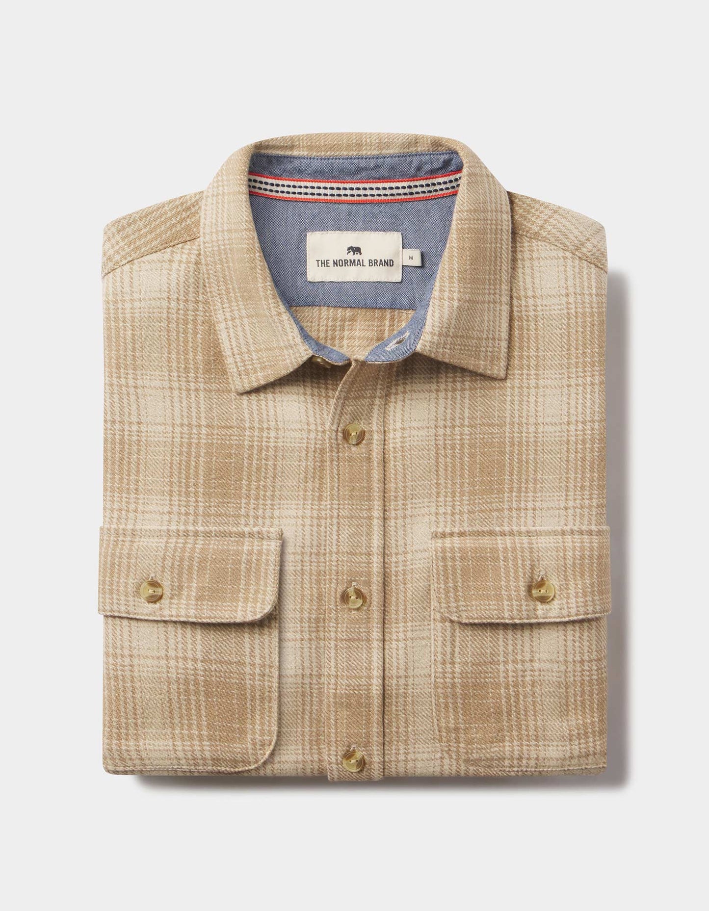 Mountain Overshirt in Oak Plaid