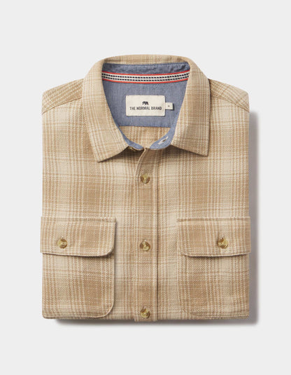Mountain Overshirt in Oak Plaid