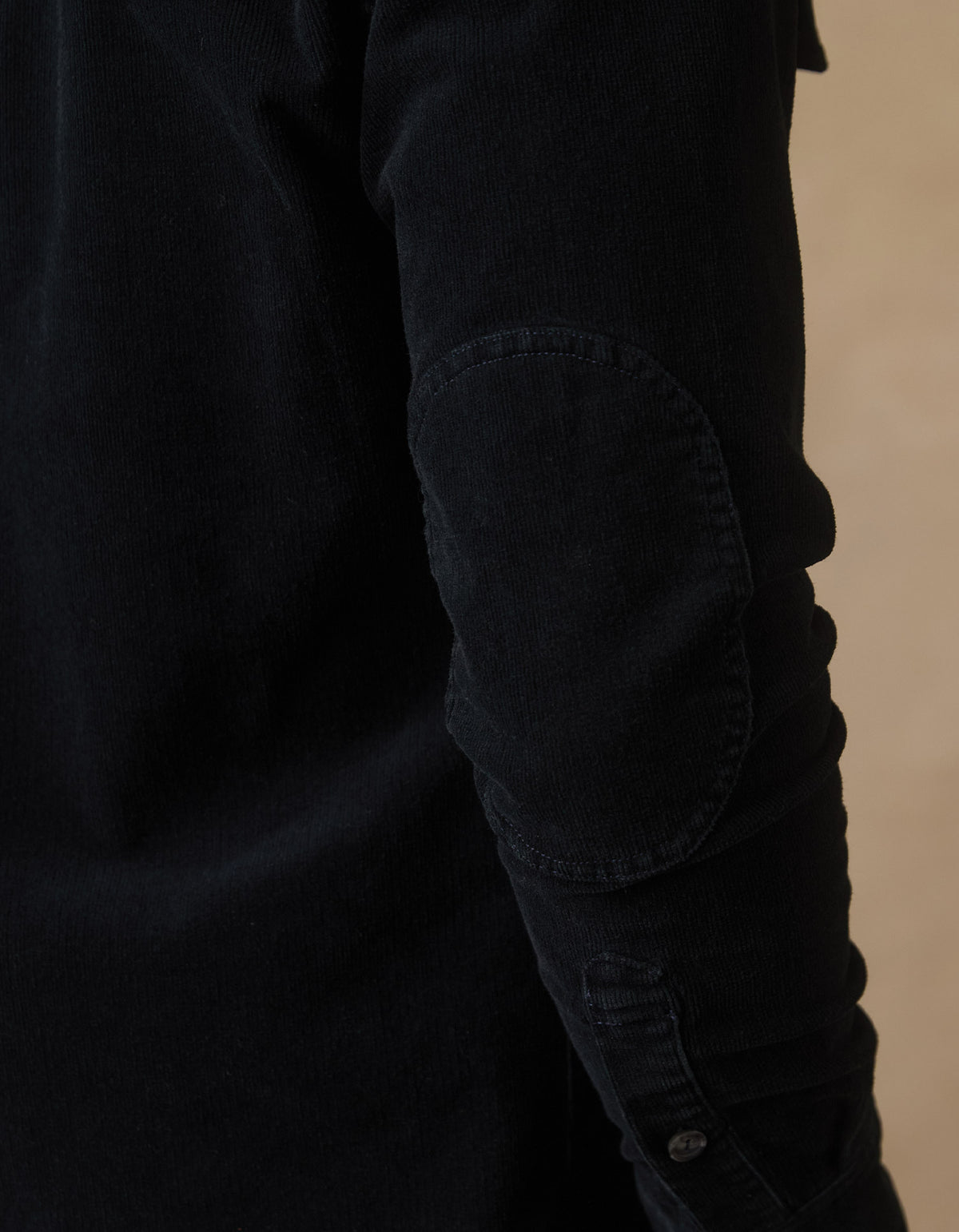 Micro Comfort Cord Overshirt in Dark Teal