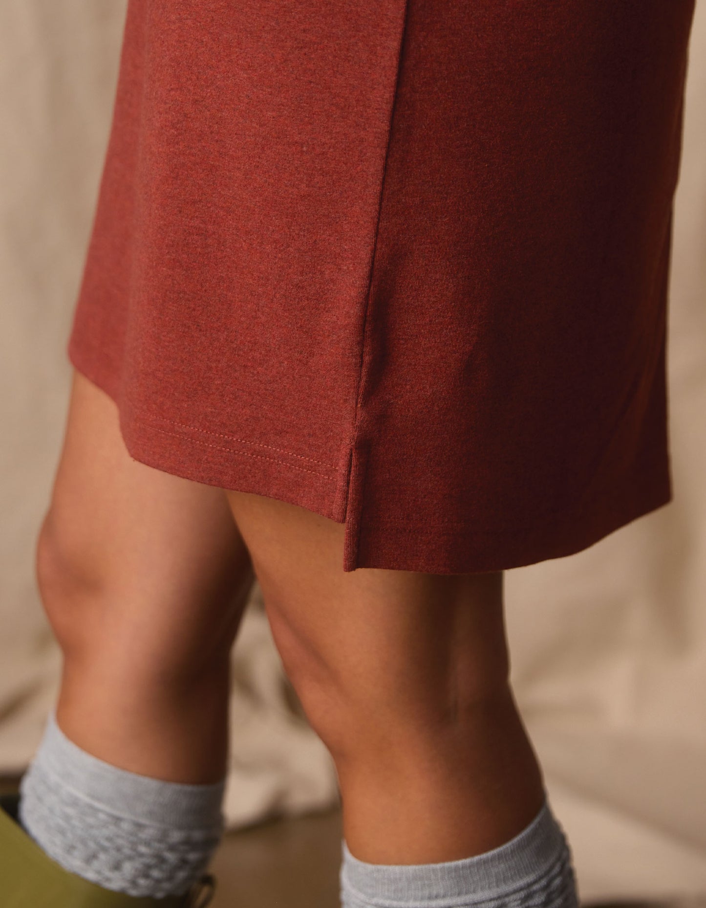 Puremeso Everyday Dress in Terracotta