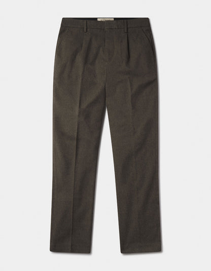 Normal Trouser in Dark Olive