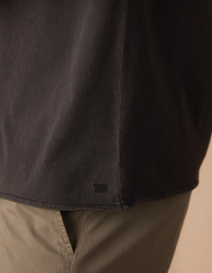 Normal Jersey Button Up in Shadow