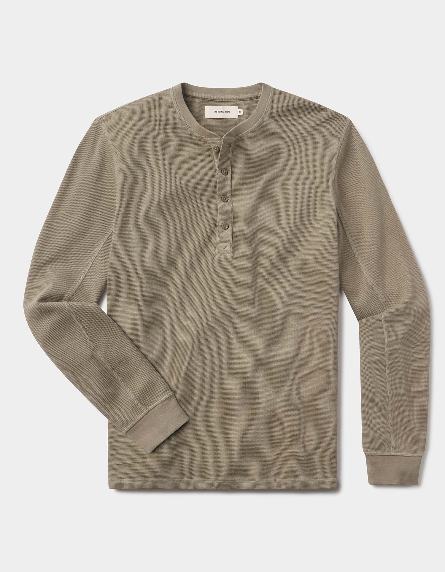 Vintage Thermal Mountain Henley in Moss – The Normal Brand