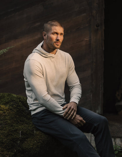 Puremeso Essential Hoodie in Stone