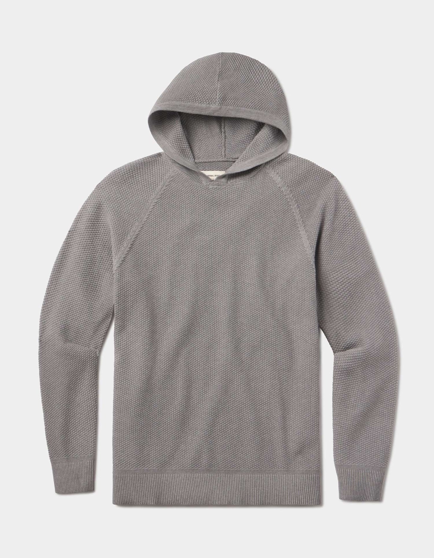 COOLMAX® Textured Hoodie Sweater
