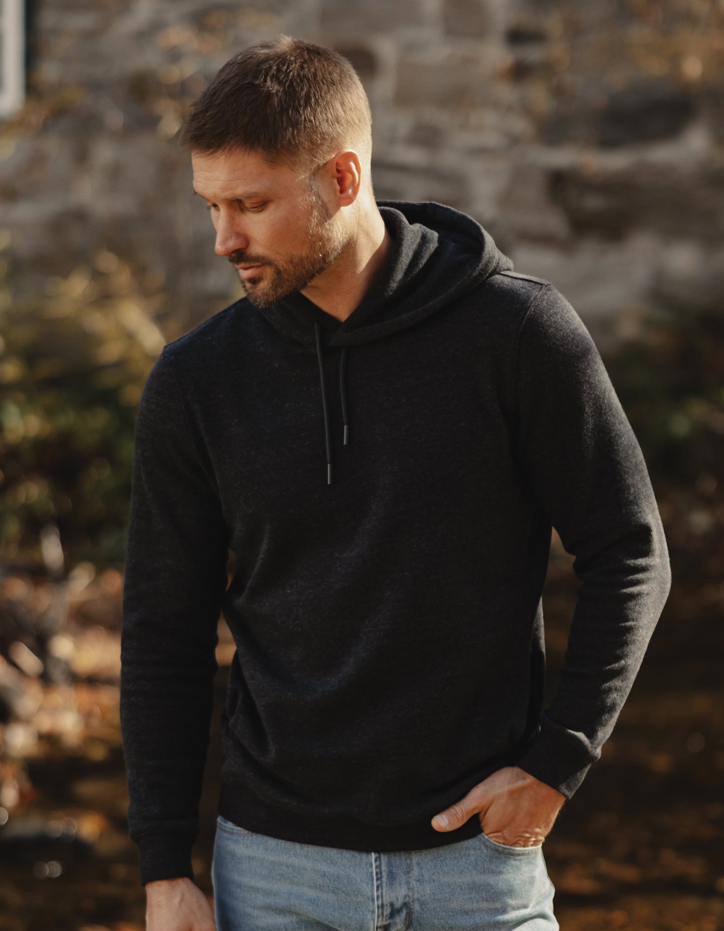 Fleece Puremeso Hoodie in Phantom